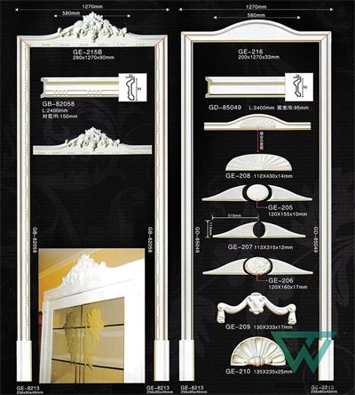 Phào Cửa Trang Trí CTTPU004